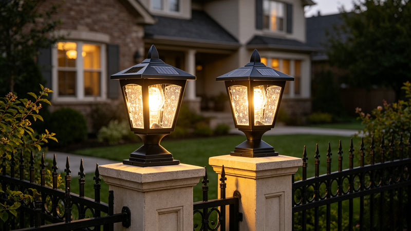 Why Choose Our 15 LED Solar Post Light