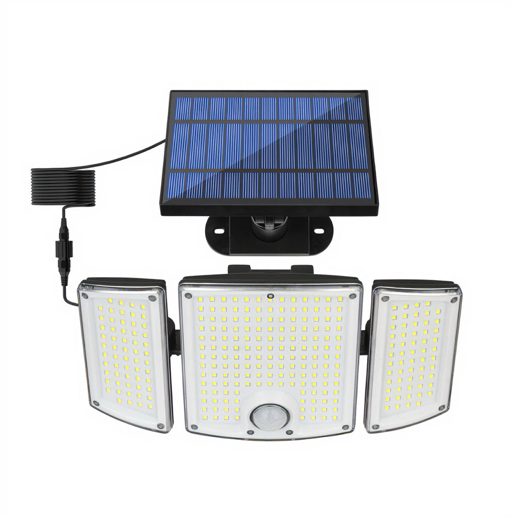 278 LED Solar Panel Lighting IP65 Waterproof Outdoor Light