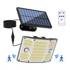 261 LED Solar Panel Lighting IP65 Waterproof Outdoor Light