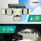 366LED Solar Panel Lighting IP65 Waterproof Outdoor Light