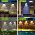 Modern Solar Panel Lighting IP44 Waterproof Outdoor Light
