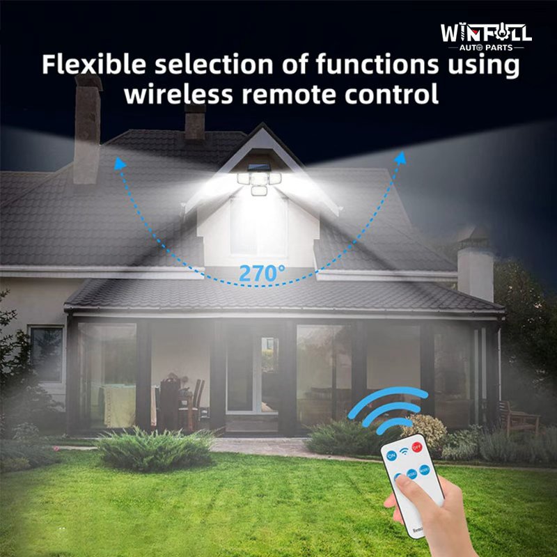 366LED Solar Panel Lighting IP65 Waterproof Outdoor Light