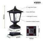 15 LED Solar Panel Lighting IP65 Waterproof Outdoor Light