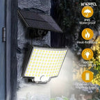 106 LED Modern Outdoor Solar Light with Motion Sensor IP65 Waterproof