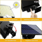 106 LED Modern Outdoor Solar Light with Motion Sensor IP65 Waterproof