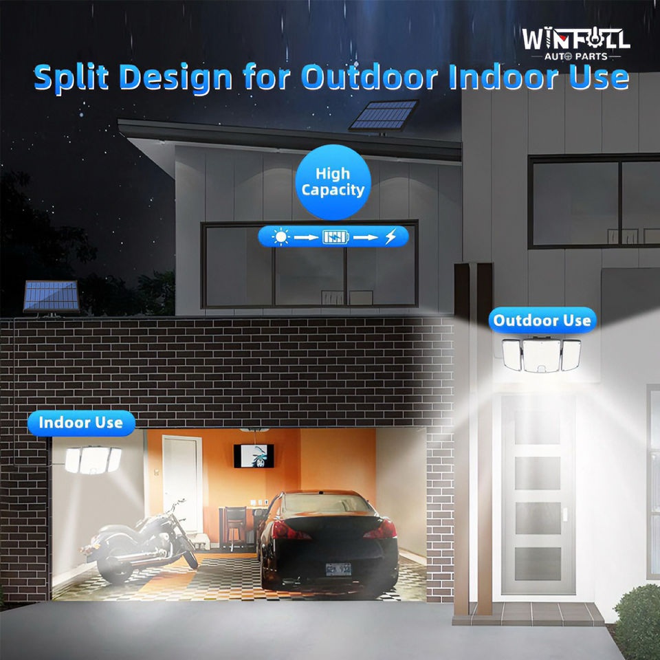 Modern Solar Panel Lighting IP65 Waterproof Outdoor Light - Dimmable Waterproof Outdoor Lighting